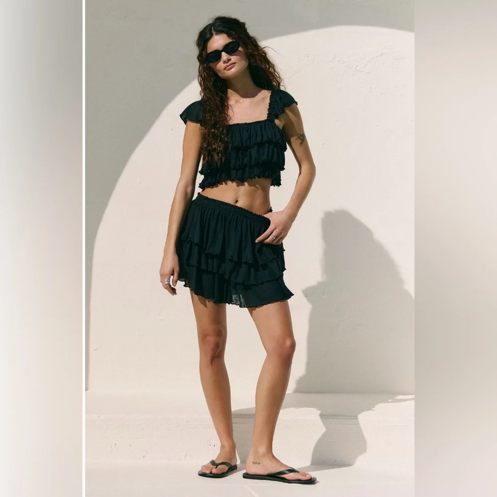 FREE PEOPLE Mila Skort